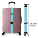 Suitcase Belt Adjustable Luggage Strap Travel Accessories Holiday 2M Long, Nylon