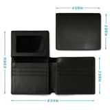 Silm Genuine Leather RFID Bifold Wallet with RFID Protection for Cards and Cash
