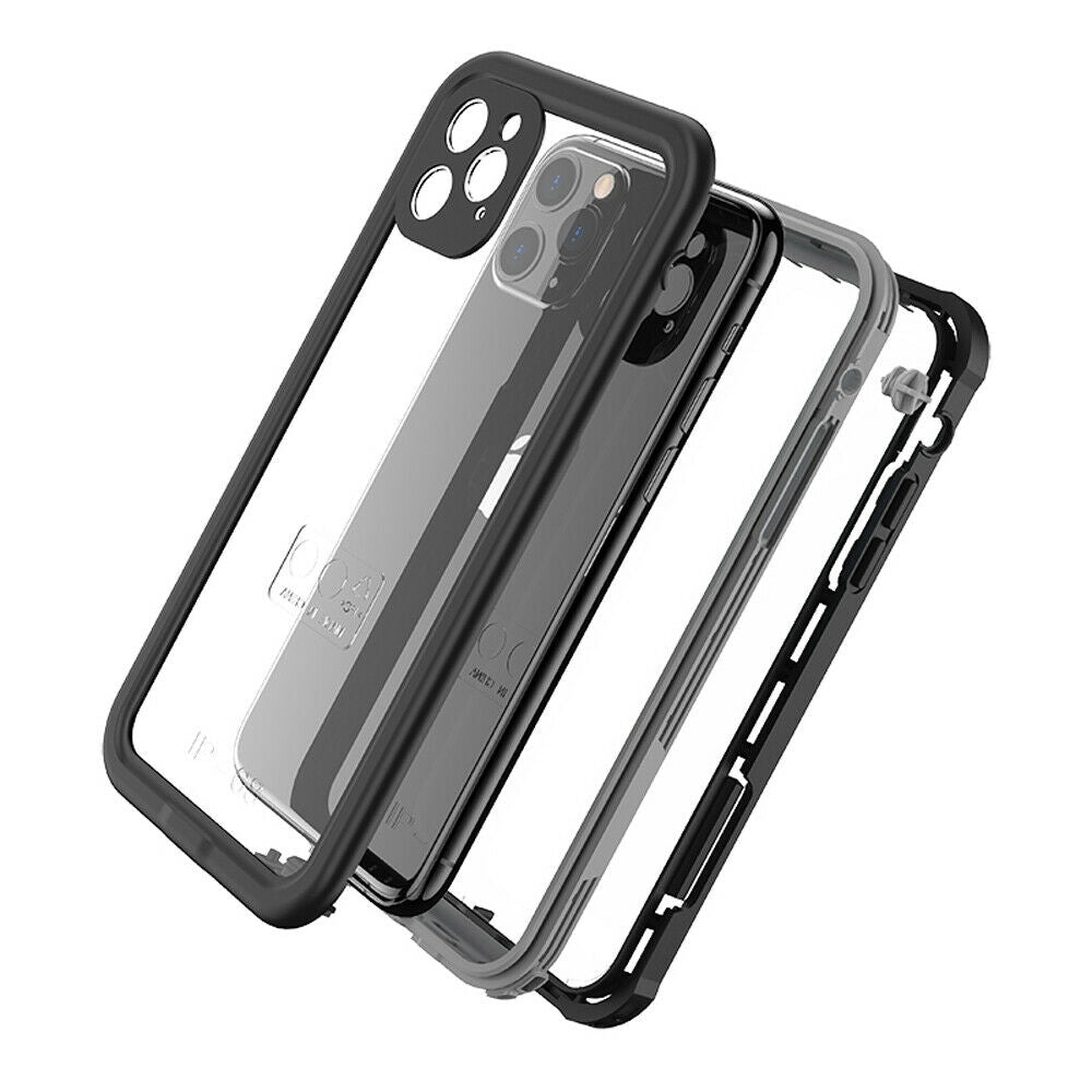 Compatible for iPhone 12/12 Pro Case Built with Screen Protector,  Lightweight and Stylish Full Body Shockproof Protective Rugged TPU Case for  Apple