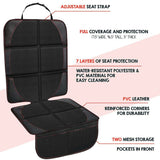 Car Seat Cover Booster Seat Protector with Storage Organizer Pockets HEAT RESIST