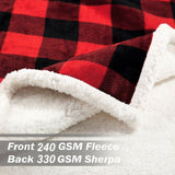Christmas MINK BLANKET Super Soft Warm Plush Fleece Fuzzy Sherpa Throw Blanket