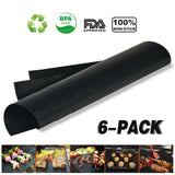 BBQ Grill Mat Non-Stick Reusable Resistant Barbecue Baking Sheet Cooking Meat