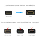 HDMI to Mini HDMI Type C Certified Cable for HDTV DV 1080p v1.4
