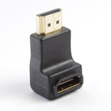 HDMI Male to HDMI Female Adapter Converter Extender 90 Degree Angle Coupler