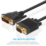 DVI-I Dual Link (24+5) Male to VGA Cable Cord Male Video Monitor Adapter PC