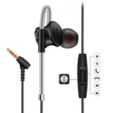 In-Ear Earbuds, Magnetic Wired Earphones Mic Metal Stereo Bass Noise Cancelling