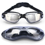 Waterproof Adult Mens Adjustable Swimming Glasses Swim Goggles Anti-Fog UV