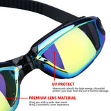 Waterproof Adult Mens Adjustable Swimming Glasses Swim Goggles Anti-Fog UV