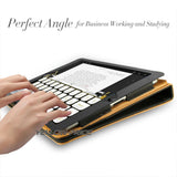 iPad 9.7 inch Case, Heavy Duty Soft Leather Smart Stand Cover