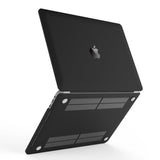 (Air 13.3inch A1369/A1466) Slim Soft Frost Black Rubberized Case for Macbook Air Pro Retina 11" 12" 13" 15"