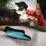 2-IN-1 Cleaning Brush Glove Pet Dog Cat Massage Hair Removal Grooming Groomer