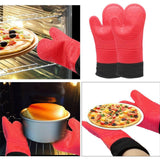 Pot Holders Oven Mitts/Gloves Heat Resistant Cooking Baking Grilling Barbecue