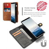 Leather Flip Wallet Phone Case Cover For Samsung Galaxy S7 S8 S9 S10 Plus Note 8 9 10 20
