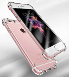 iPhone 6/7/8/11/12 Plus, SE, X，Max， Case - Clear Soft TPU Gel Cover
