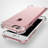 iPhone 6/7/8/11/12 Plus, SE, X，Max， Case - Clear Soft TPU Gel Cover
