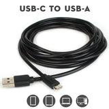 5V/2.4A USB C Cable to Type C Fast Charger Cord for Samsung Galaxy Nintendo Switch